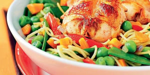 Wok de Lapin aux Petits Légumes