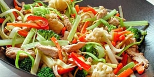 Photo de la Recette: Wok de Poulet aux Légumes