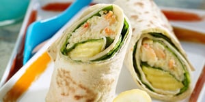 Photo de la Recette: Wrap de Crabe à L’indienne