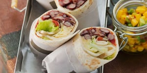 Photo de la Recette: Wrap Végétarien aux Haricots Rouges