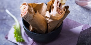 Photo de la Recette: Wraps Façon Croque-Monsieur