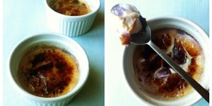 Photo de la Recette: Yogourt Brûlé aux Bleuets