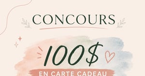 Concours Gagnez une carte-cadeau Amazon de 100$! Concours Gagnez une carte-cadeau Amazon de 100$!