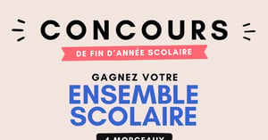 Concours Gagnez un ensemble d’essentiels scolaires!