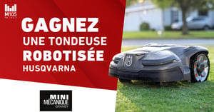 Concours Gagnez une tondeuse robotisée Husqvarna! Concours Gagnez une tondeuse robotisée Husqvarna!