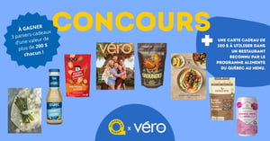 Concours Gagnez l'un des trois paniers-cadeaux et une carte cadeau de 100 $ à utiliser dans un restaurant reconnu par le programme Aliments du Québec!