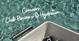 Concours Gagnez une glacière de patio avec cuve amovible (couleur sarcelle) de chez Club Piscine et un ensemble de produits Ö Hydration! Concours Gagnez une glacière de patio avec cuve amovible (couleur sarcelle) de chez Club Piscine et un ensemble de produits Ö Hydration!