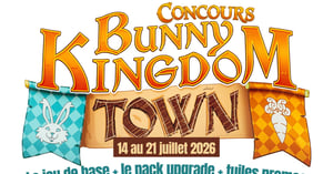 Concours Gagnez une copie du jeu Bunny Kingdom Town et trois tuiles promotionnelles ainsi qu'un pack d’amélioration! Concours Gagnez une copie du jeu Bunny Kingdom Town et trois tuiles promotionnelles ainsi qu'un pack d’amélioration!
