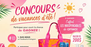Concours Gagnez le coffret Les indispensables de Amika! Concours Gagnez le coffret Les indispensables de Amika!