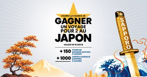 Concours Gagnez un voyage pour deux personnes au Japon!