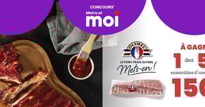 Concours Le porc frais Olymel Mets-en!