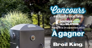 Concours Gagnez un fumoir vertical Broil King d’une valeur de 749 $!