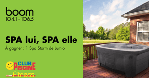 Concours Gagnez un spa Storm d'une valeur de 4899$!