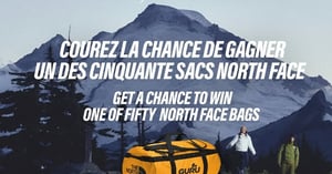 Concours Gagnez l'un des cinquante sacs North Face!