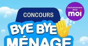 Concours Jean-Coutu - Gagnez L’un des 5 prix incluant chacun an de ménages à domicile, d’une valeur de 7 800$!