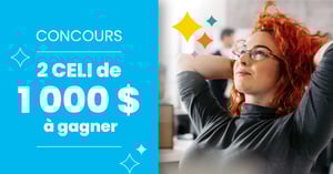 Concours 2 CELI de 1000 $ à gagner avec ÉducÉpargne!