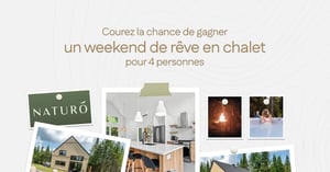 Concours Gagnez un weekend de rêve en chalet pour 4 personnes!