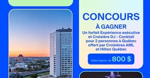 Concours MÉGA CONCOURS - 25 ans de Québec Vacances !