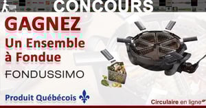 Gagnez un Ensemble à Fondue Fondussimo