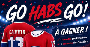 Concours Gagnez un chandail et une casquette des Canadiens! Concours SD-Création