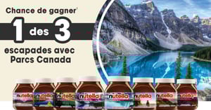Concours Gagnez 1 des 3 Escapades avec Parcs Canada!