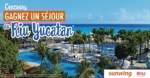 Concours Gagnez un séjour au Riu Yucatan!