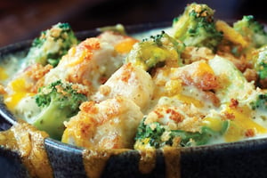 Divan de Poulet et de Brocoli Facile à Faire