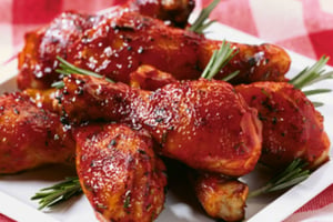 Pilons de Poulet au Miel et aux Épices