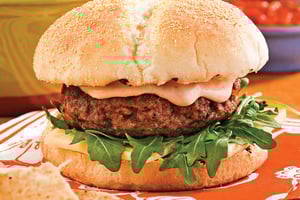 Burgers de Bœuf à la Salsa