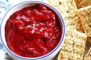 Confiture Sans Cuisson aux Framboises et Chia