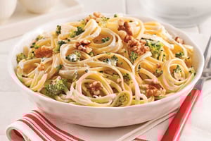 Linguines au Boursin et Brocoli