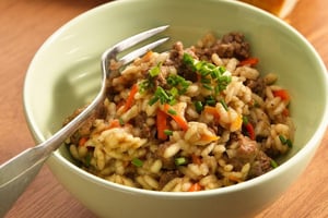 Risotto au Boeuf Haché