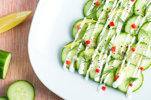 SALADE DE CONCOMBRES