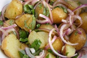 Salade de Pommes de Terre Citron Basilic