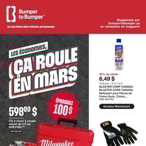 Image de la Promotion Circulaire Bumper to Bumper