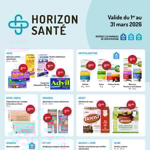 Image de la Promotion Circulaire Horizon Santé - Plus d'Économies