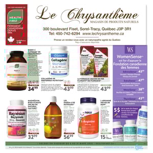 Image de la Promotion Circulaire Le Chrysanthème