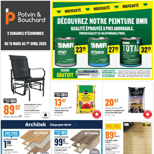 Image de la Promotion Circulaire Potvin & Bouchard