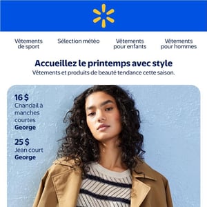 Image de la Promotion Circulaire Walmart - Accueillez le printemps avec style