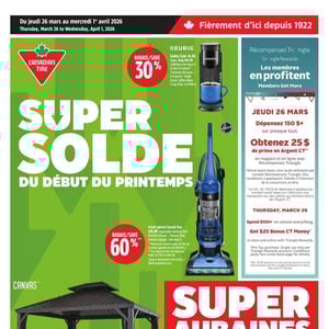 Image de la Promotion Circulaire Canadian Tire