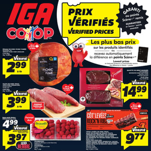 Image de la Promotion Circulaire IGA Coop Nouveau Brunswick