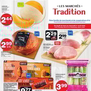 Image de la Promotion Circulaire Les Marchés Tradition