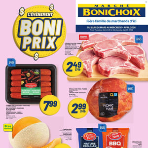 Image de la Promotion Circulaire Marché Bonichoix
