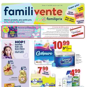 Image de la Promotion Circulaire Familiprix