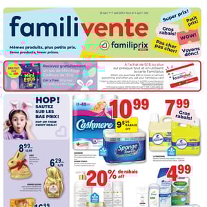 Image de la Promotion Circulaire Familiprix - Extra
