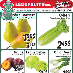 Image de la Promotion Circulaire Légufruits
