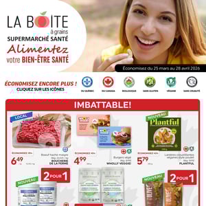 Image de la Promotion Circulaire La Boite à Grains