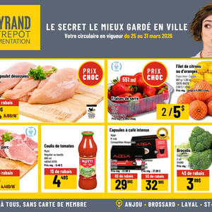 Image de la Promotion Circulaire Mayrand Entrepôt D'alimentation