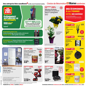 Image de la Promotion Circulaire Home Hardware - Centre de Rénovation