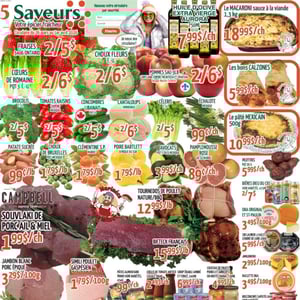 Image de la Promotion Circulaire Marché Le 5 Saveurs